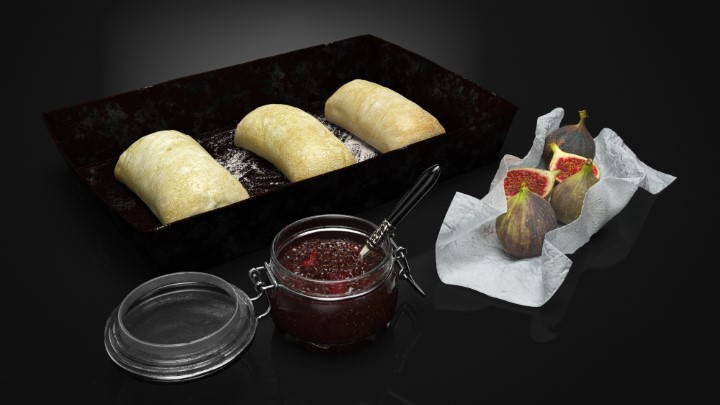 渲染模型_食物合集004