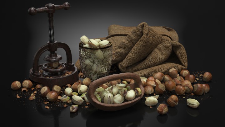 渲染模型_食物合集006