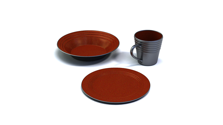 渲染模型_餐具164