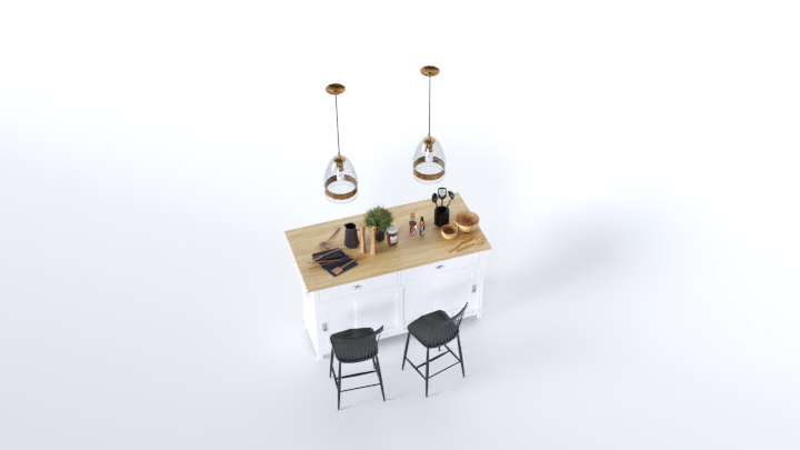 渲染模型_餐桌113