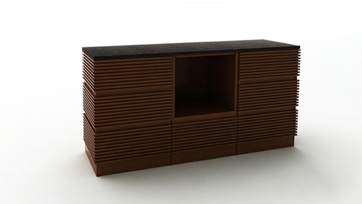 渲染模型_餐边柜007