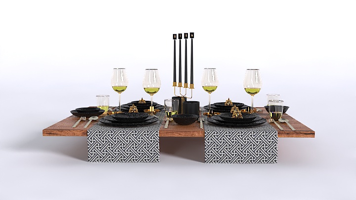 渲染模型_餐饮用具033