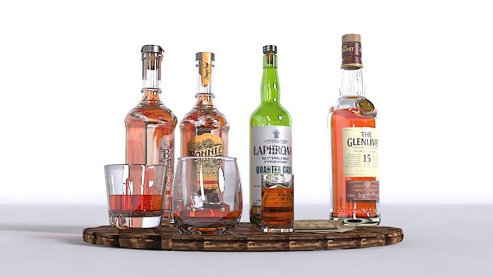 渲染模型_餐饮酒水003