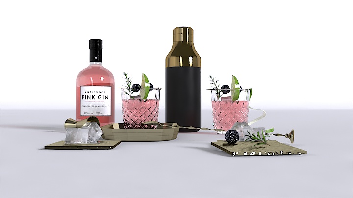 渲染模型_餐饮酒水004