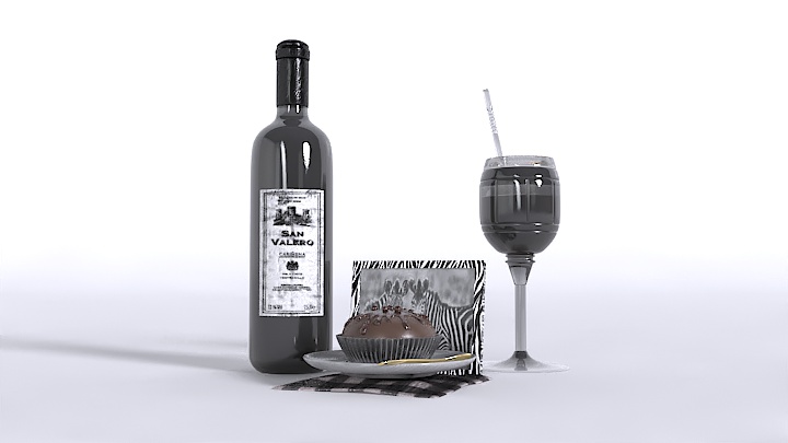 渲染模型_餐饮酒水029