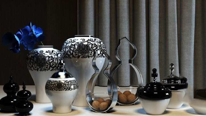 渲染模型_饰品摆件003