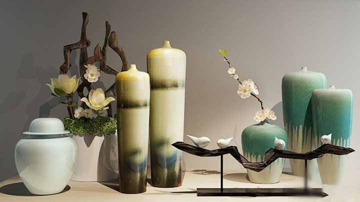 渲染模型_饰品摆件008