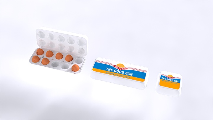 渲染模型_鸡蛋009