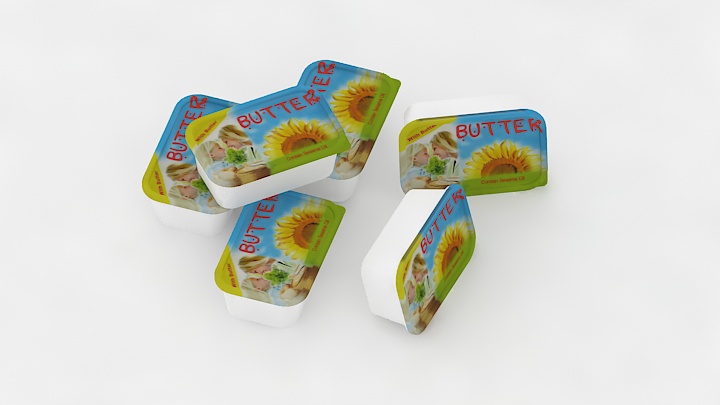 渲染模型_黄油001