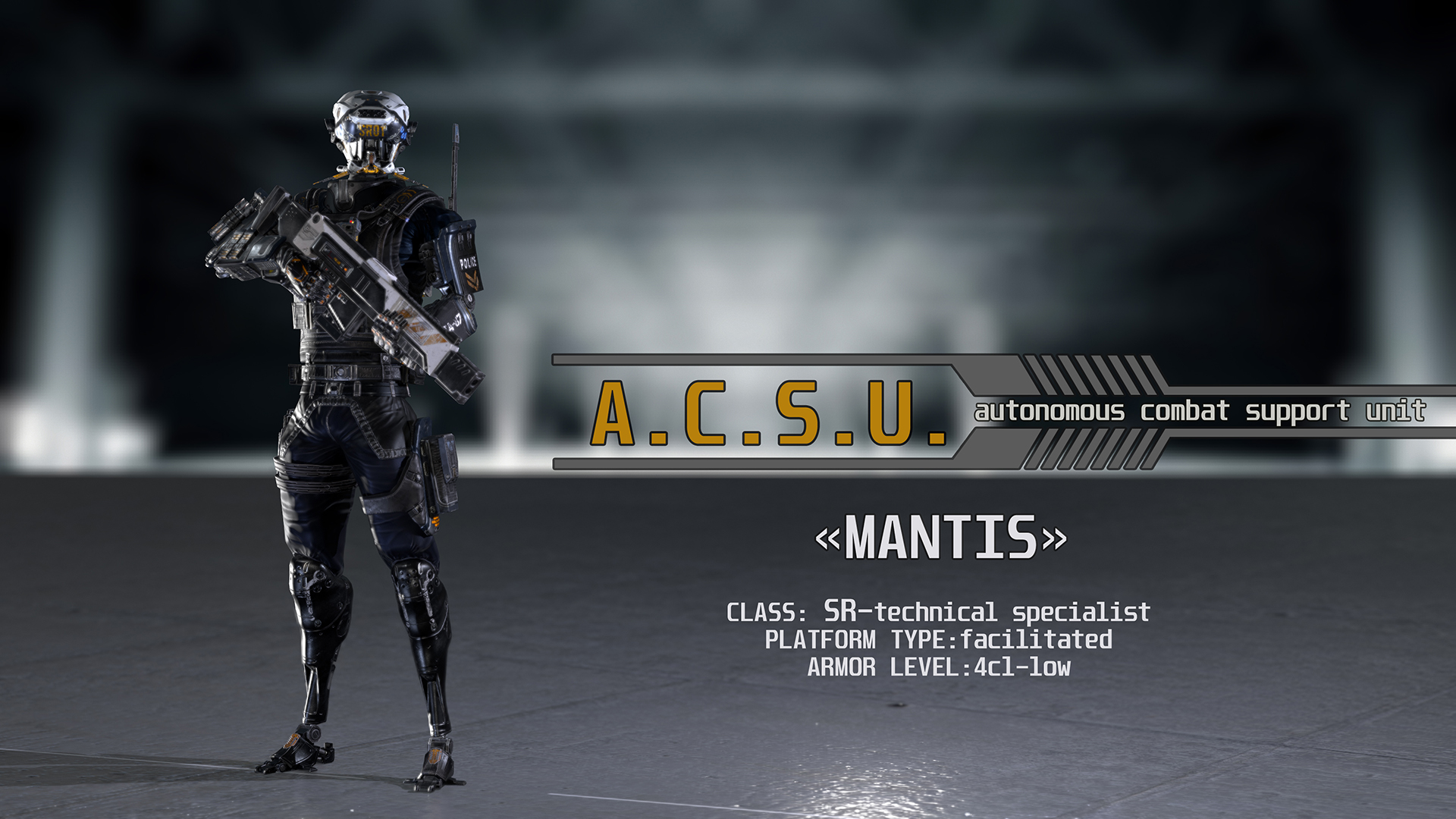A.C.S.U. “MANTIS” 4.27科技战士