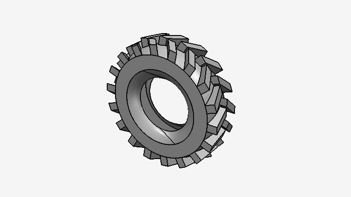 Catia_拖拉机轮胎024