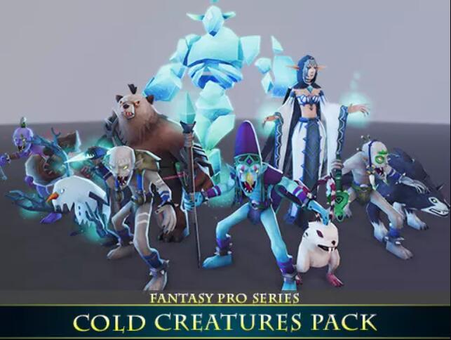 Cold Creatures Pack v1.0卡通角色