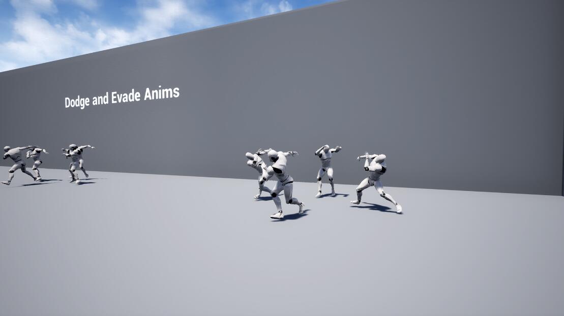 Dodge and Evade Anims动作