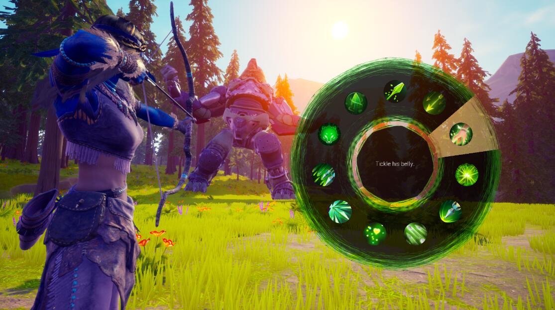 Dynamic radial menu x菜单蓝图