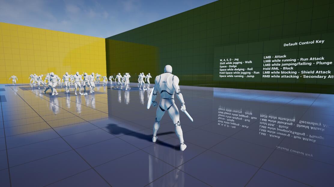 Essential Sword & Shield Animations Update 5 – v1.05.1 5.0-5.2挥剑动作