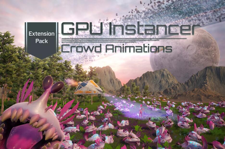 GPU Instancer – Crowd Animations v0.9.7族群动画工具