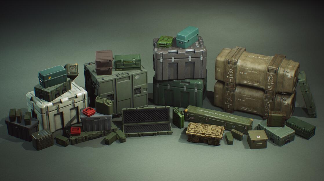 Military Supplies – VOL.7 – Containers箱子