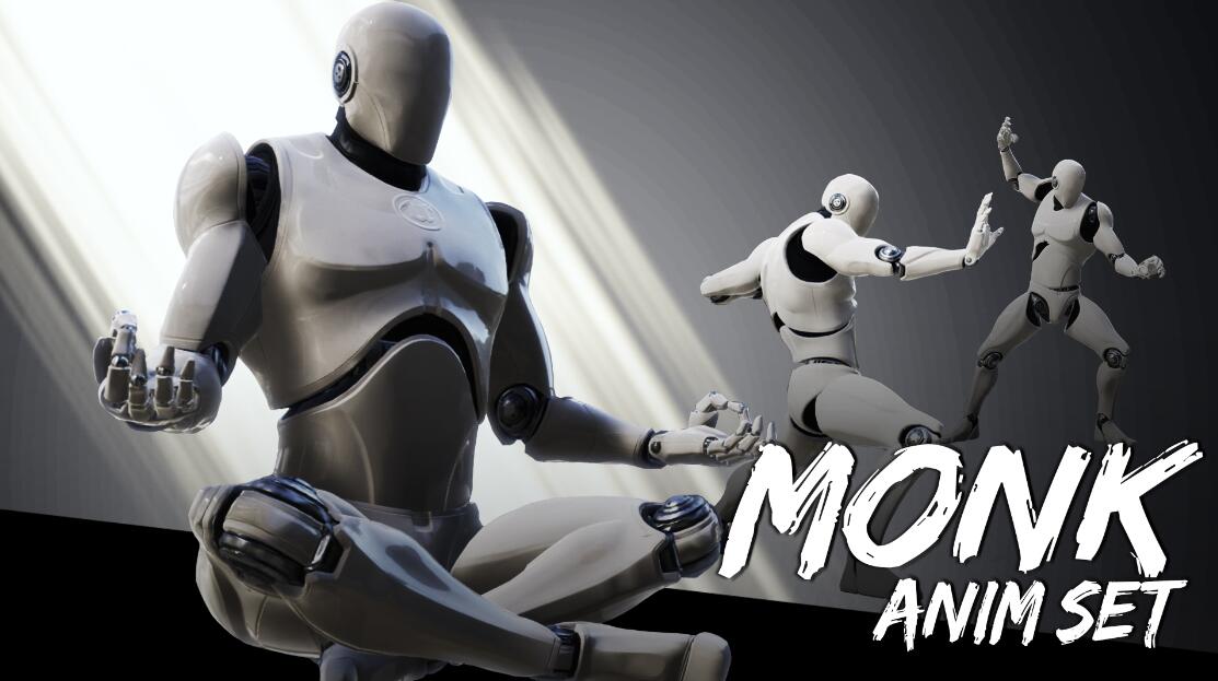 Monk AnimSet 4.27动作