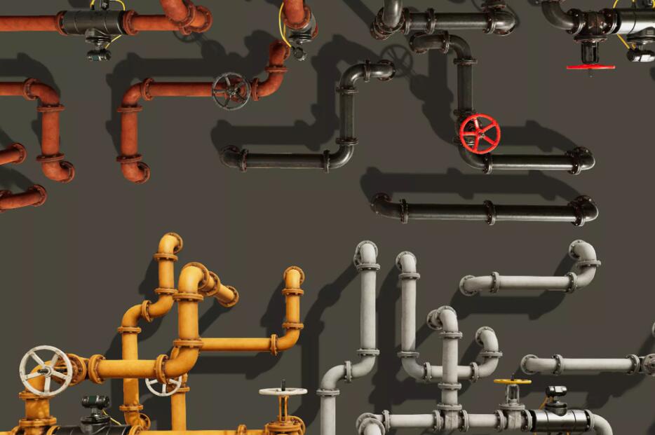 PBR Modular Pipes Set v2.0管道