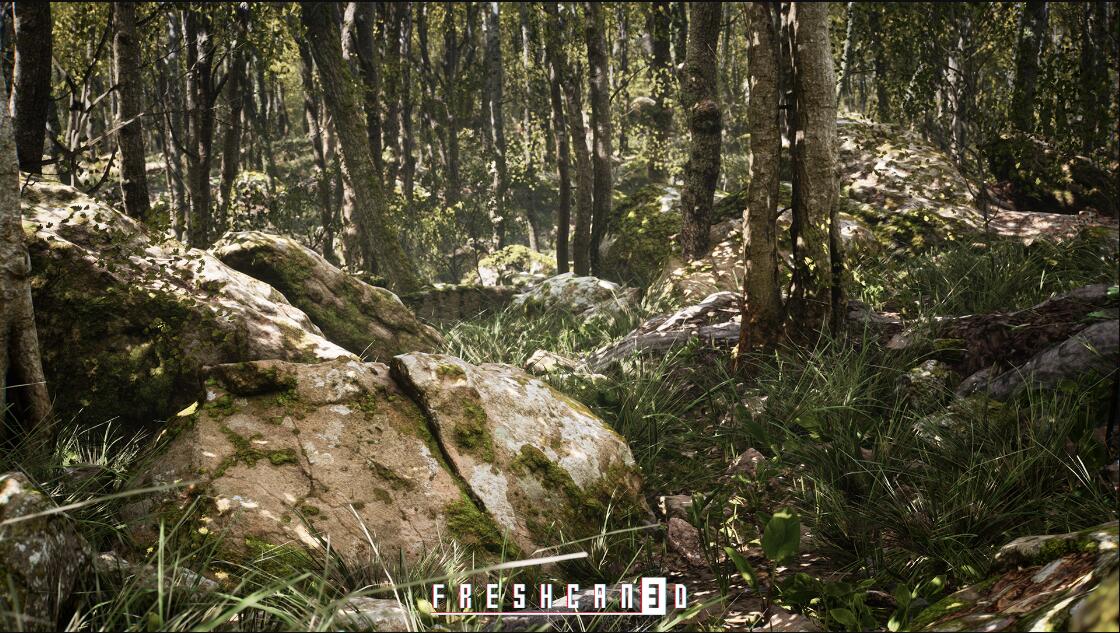 Procedural Oak Forest (Winter Forest, Spring Forest, Autumn Forest) 5.3森林