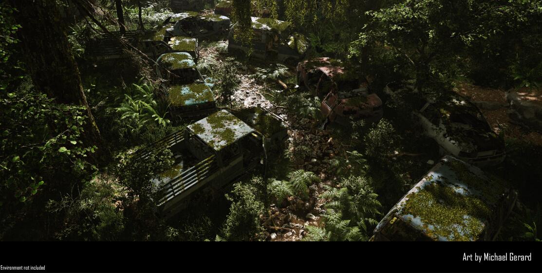 Procedural Vehicles – Four Pack 5.3废弃车辆