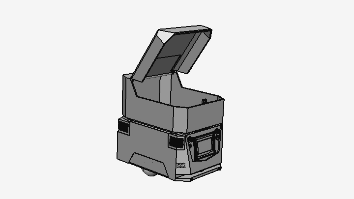 STEP_AGV自动引导运输小车001