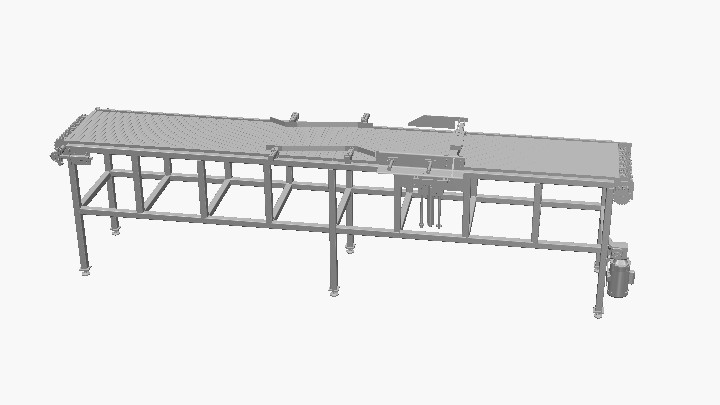 STEP_传送输送升降机接驳台001