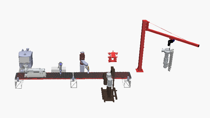 STEP_流水线生产线001