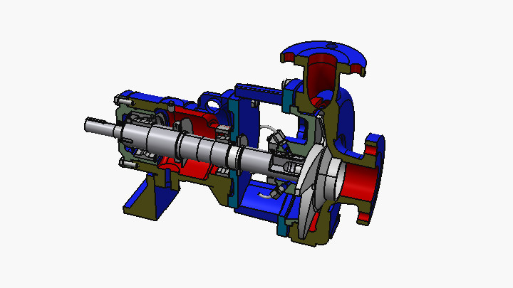 STEP_离心泵液压泵活塞泵013