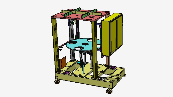 STEP_转盘机架001