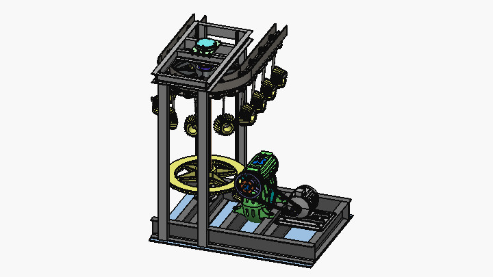 SW_传送输送升降机接驳台072