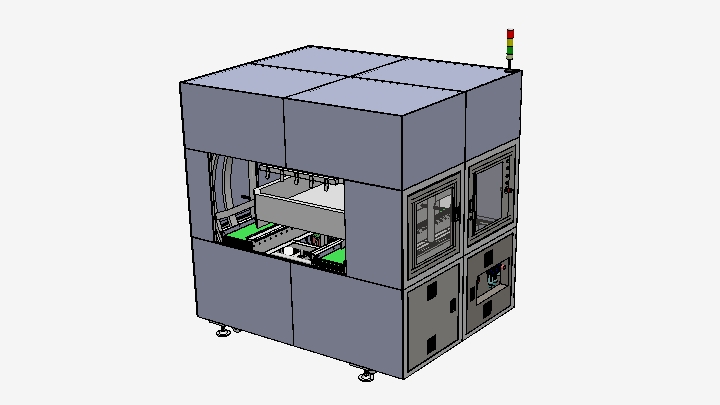 SW_方形箱子翻转变位机001