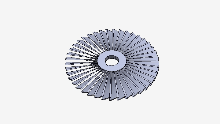 SW_涡轮叶片涡扇001