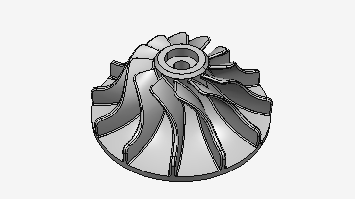 SW_涡轮叶片涡扇002