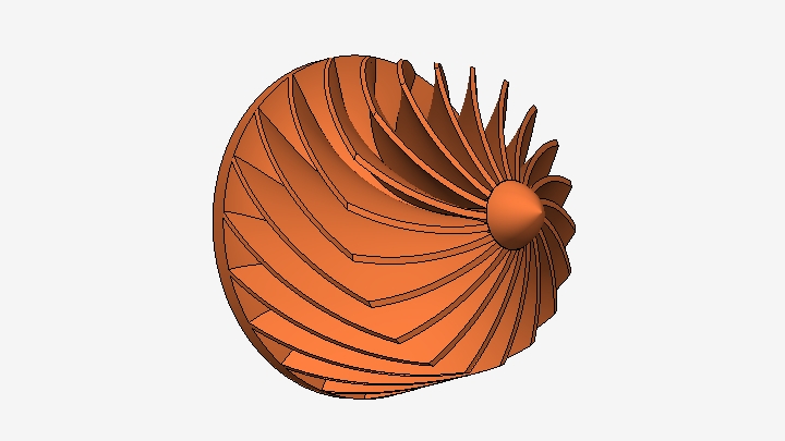 SW_涡轮叶片涡扇024