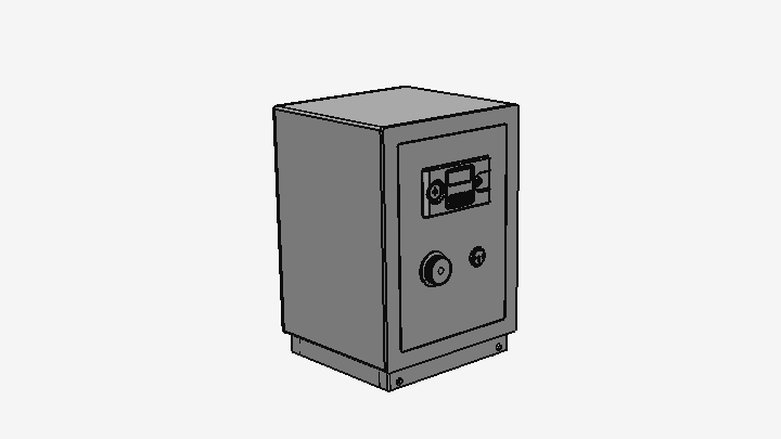 SW_电子防盗保险柜001
