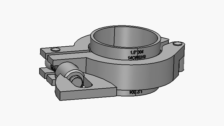 SW_管夹管支座078