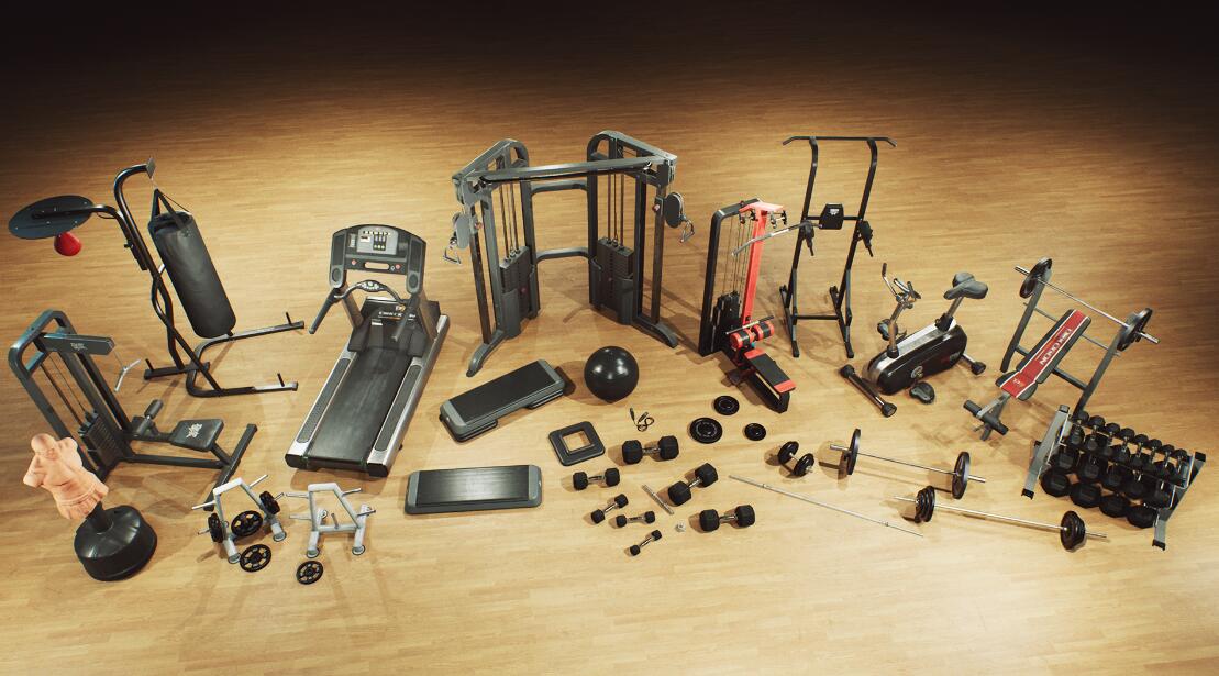 Sports and Gym Equipment VOL.1 4.27健身器械