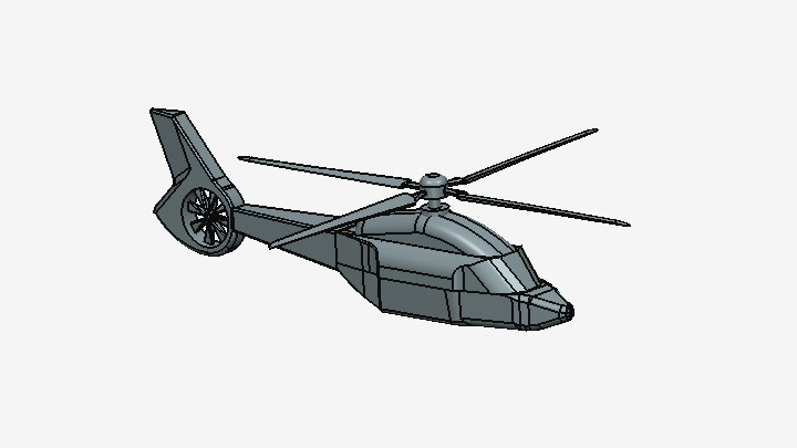 Stl_直升机003
