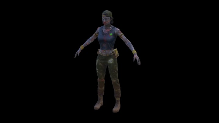 UE项目资源_模型资源_丧尸002