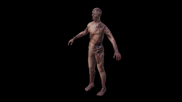 UE项目资源_模型资源_丧尸008