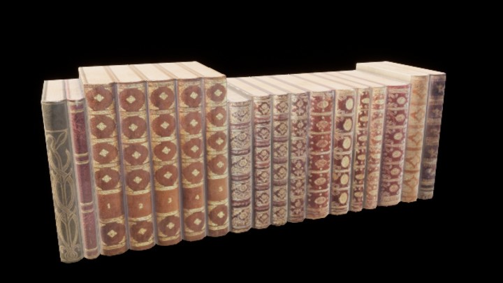 UE项目资源_模型资源_书堆014