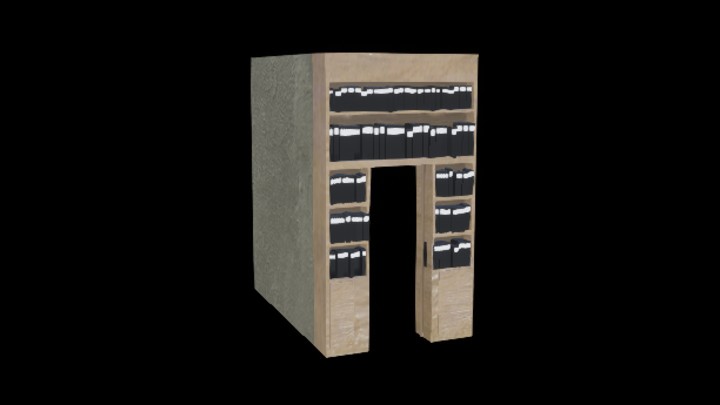 UE项目资源_模型资源_书架044