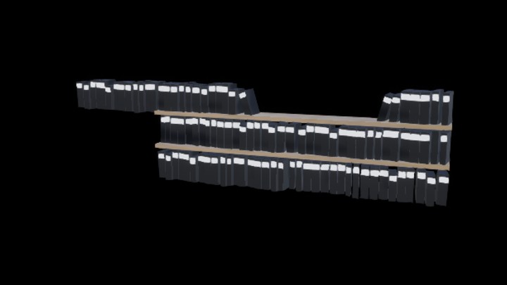 UE项目资源_模型资源_书架045