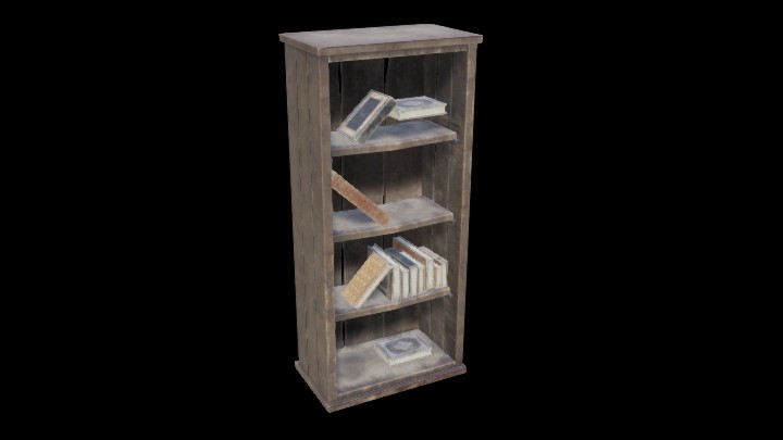 UE项目资源_模型资源_书架067