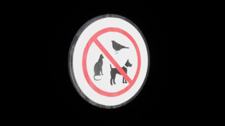 UE项目资源_模型资源_交通标识001