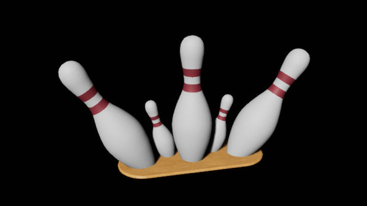 UE项目资源_模型资源_保龄球瓶005