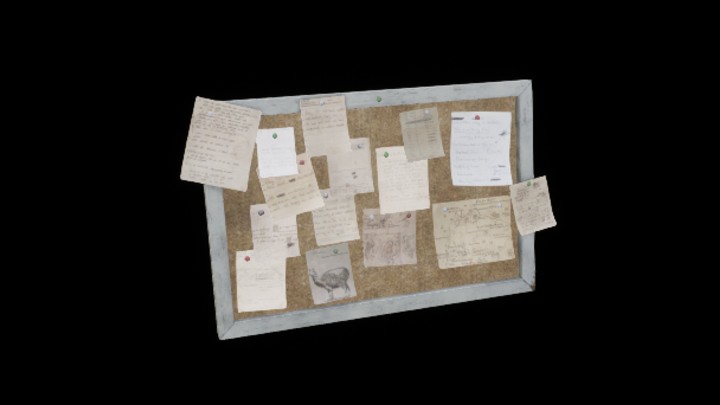 UE项目资源_模型资源_信息板005