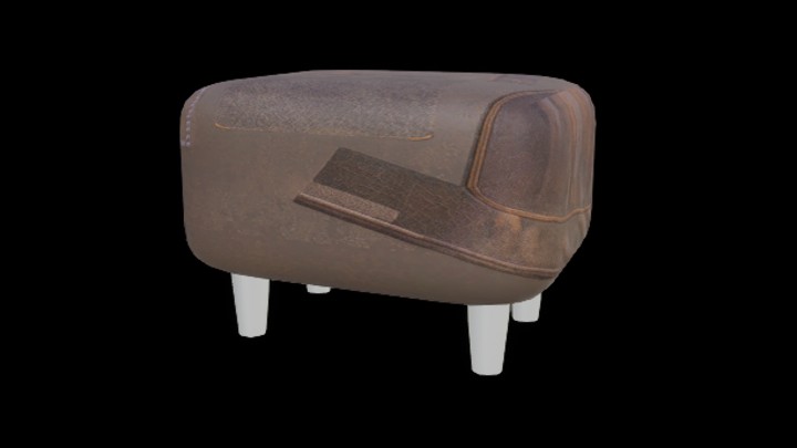 UE项目资源_模型资源_凳子452