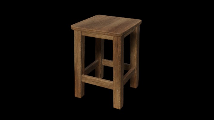 UE项目资源_模型资源_凳子467